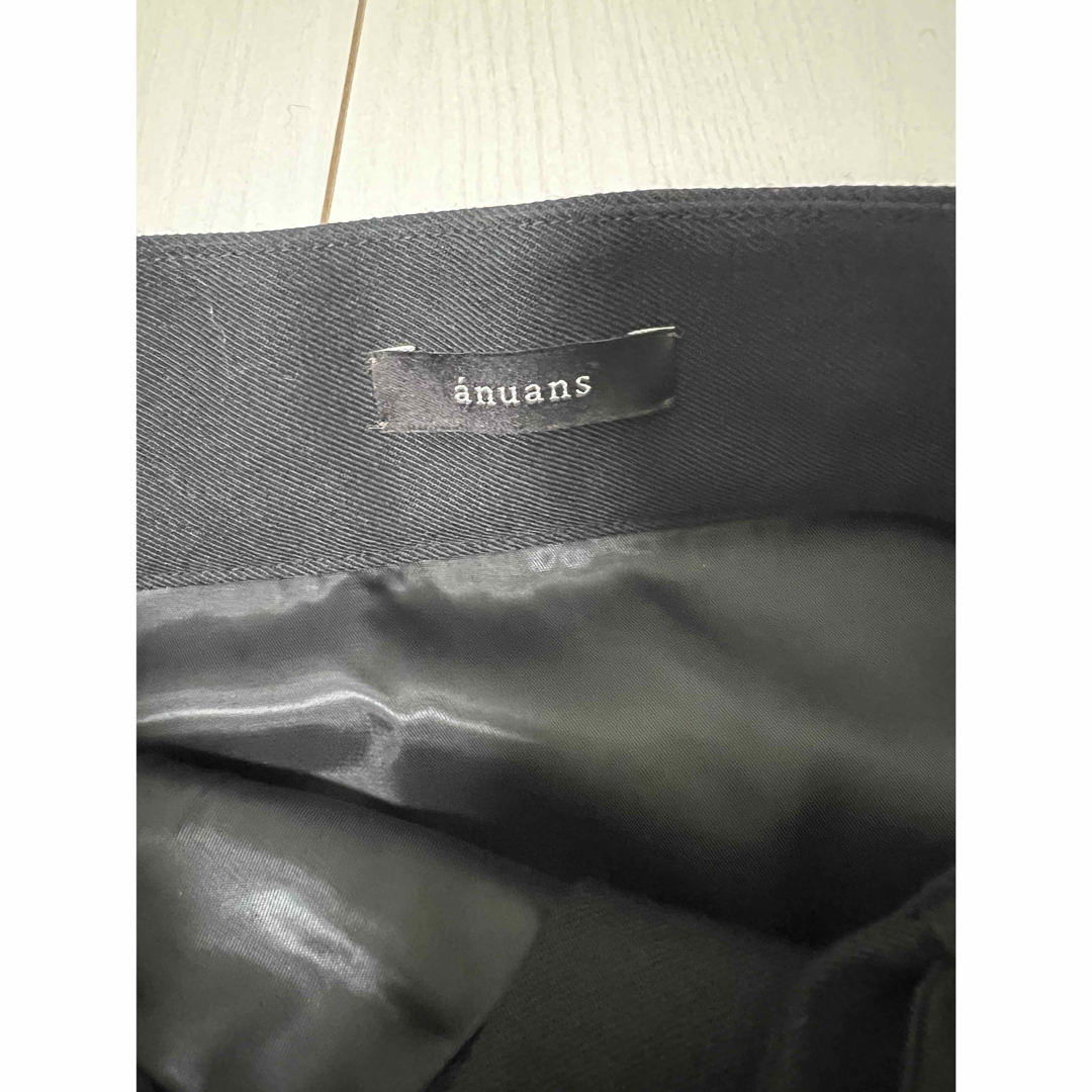 anuans ウールギャバジンミニスカート Sサイズ anuans ウールギャバジンミニスカート Sサイズ