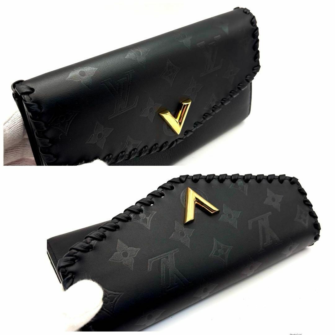 箱袋付き✨ルイヴィトン ポルトフォイユヴェリー 黒 モノグラム 箱袋付き✨ルイヴィトン ポルトフォイユヴェリー 黒 モノグラム