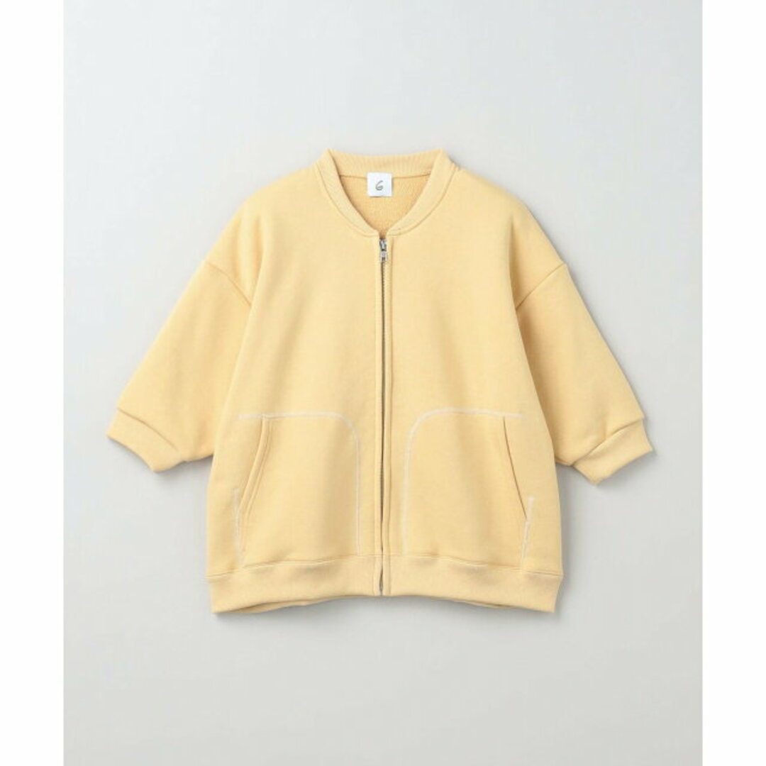 6 (ROKU) - 【YELLOW】<6(ROKU)>コットンウラケ カラーステッチ 6 (ROKU) - 【YELLOW】<6(ROKU)>コットンウラケ カラーステッチ
