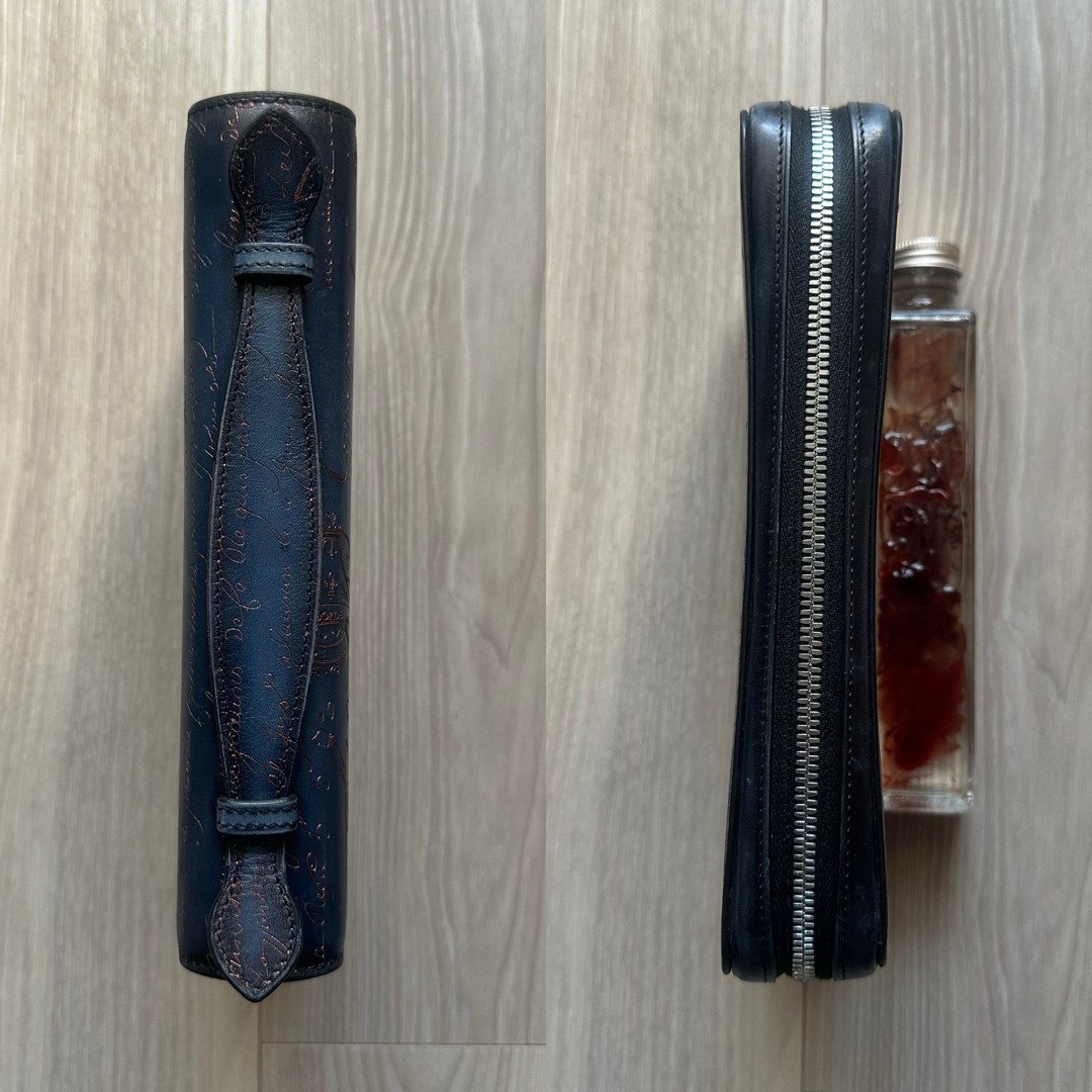 BERLUTI - 特注33万 ベルルッティ イタウバワイド レザー 長財布 BERLUTI - 特注33万 ベルルッティ イタウバワイド レザー 長財布