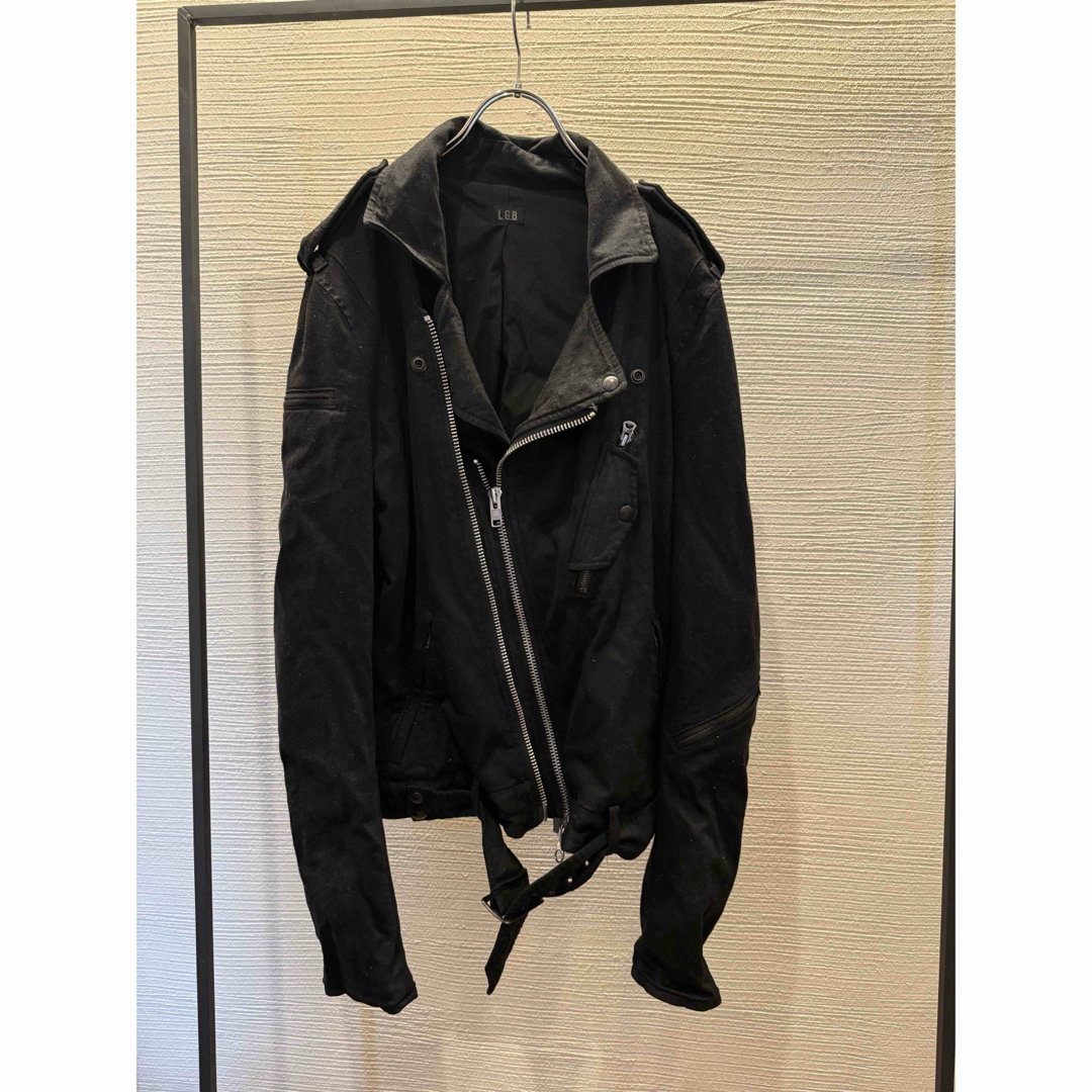 LGB - 00s L.G.B. coated riders jacket denimの通販 by n 即 LGB - 00s L.G.B. coated riders jacket denimの通販 by n 即