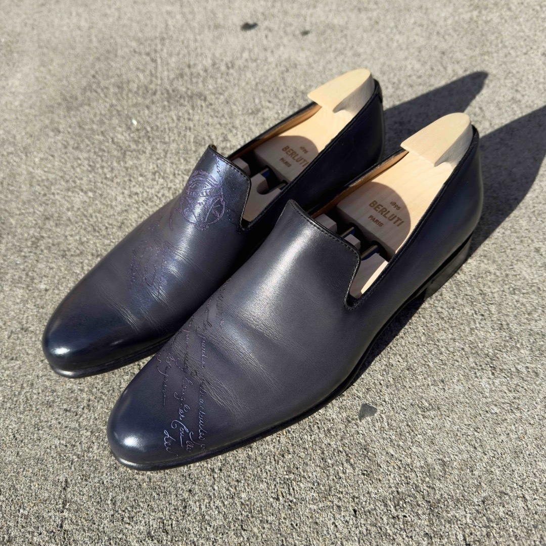 特注 定価36.9万円 ベルルッティ カーシヴガレ スクリットレザー 特注 定価36.9万円 ベルルッティ カーシヴガレ スクリットレザー