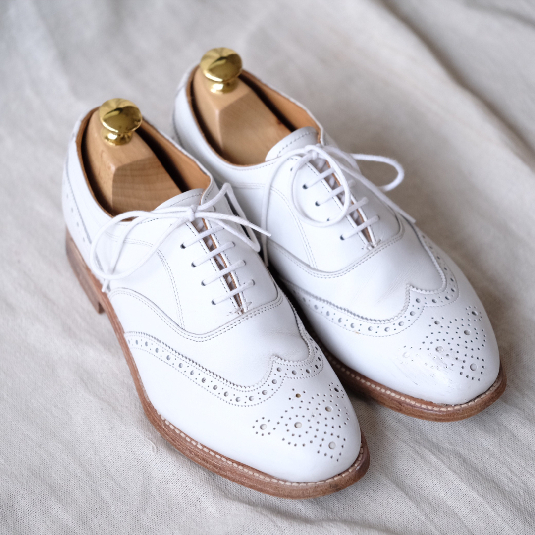 Tricker's× MACKINTOSH別注 ホワイトフルブローグEMMA 4 Tricker's× MACKINTOSH別注 ホワイトフルブローグEMMA 4