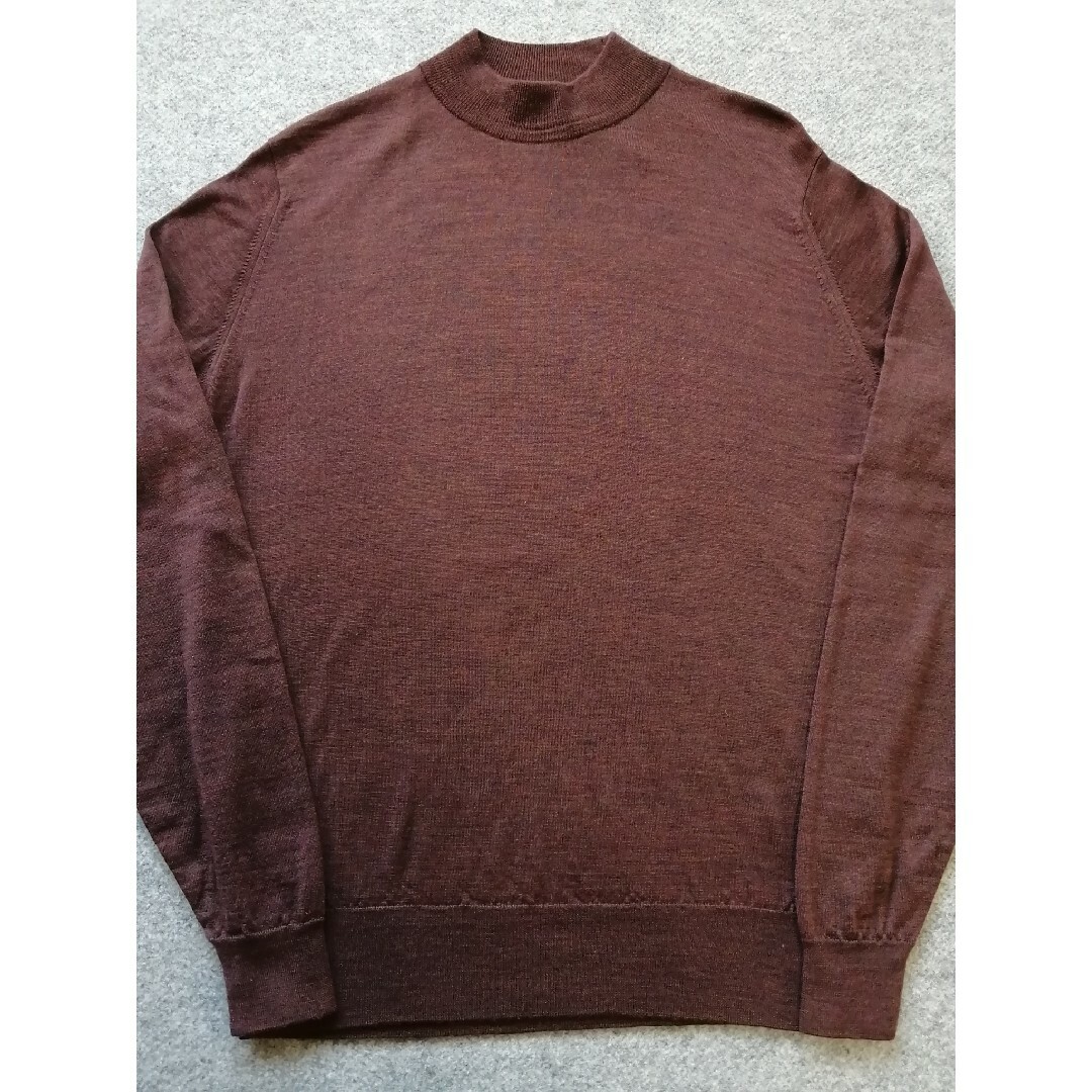 JOHN SMEDLEY ジョンスメドレー 30Gウール モックネック ニット JOHN SMEDLEY ジョンスメドレー 30Gウール モックネック ニット