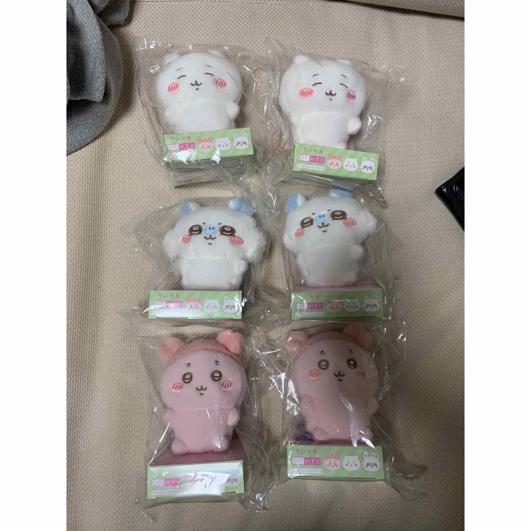 ちいかわ ぴたれすと~ぽてもふシリーズ~ 3種 コンプリート 2セット ちいかわ ぴたれすと~ぽてもふシリーズ~ 3種 コンプリート 2セット