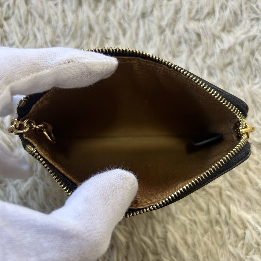 極美品】セリーヌ トリオンフキャンバス コインケース キュイル 極美品】セリーヌ トリオンフキャンバス コインケース キュイル