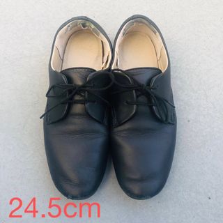MUJI (無印良品) - 無印良品レザーレースアップシューズ22.5 MUJI (無印良品) - 無印良品レザーレースアップシューズ22.5
