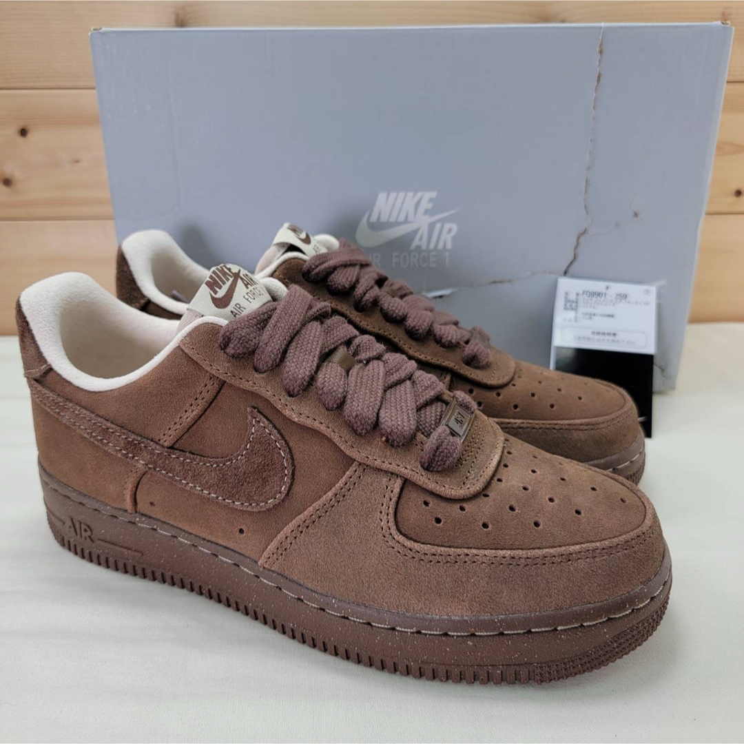 NIKE - ナイキ ウィメンズ エアフォース1 07 カカオ ワウ サン NIKE - ナイキ ウィメンズ エアフォース1 07 カカオ ワウ サン