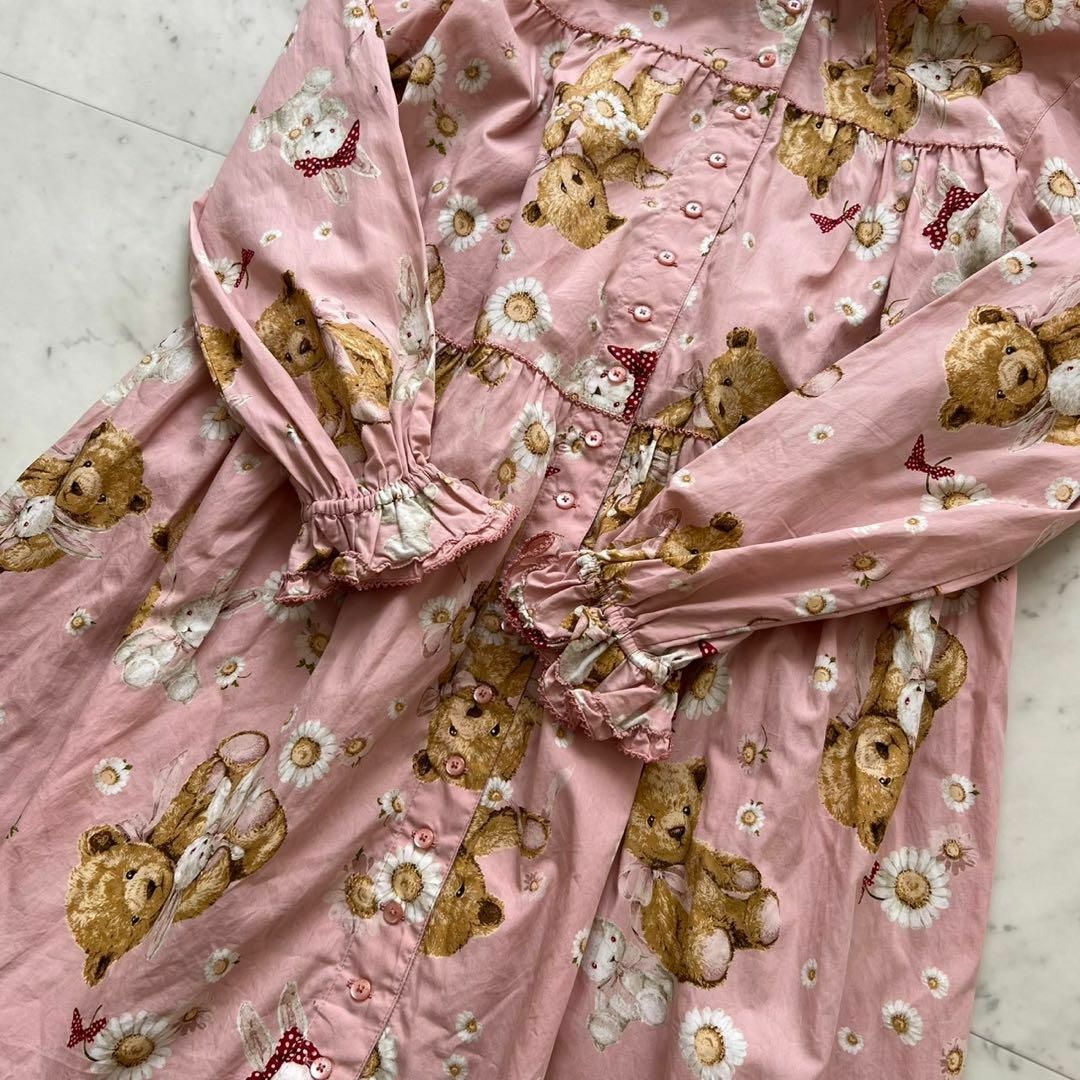ピンクハウス ひな菊ロンド プリント チュニックブラウス ピンク ピンクハウス ひな菊ロンド プリント チュニックブラウス ピンク