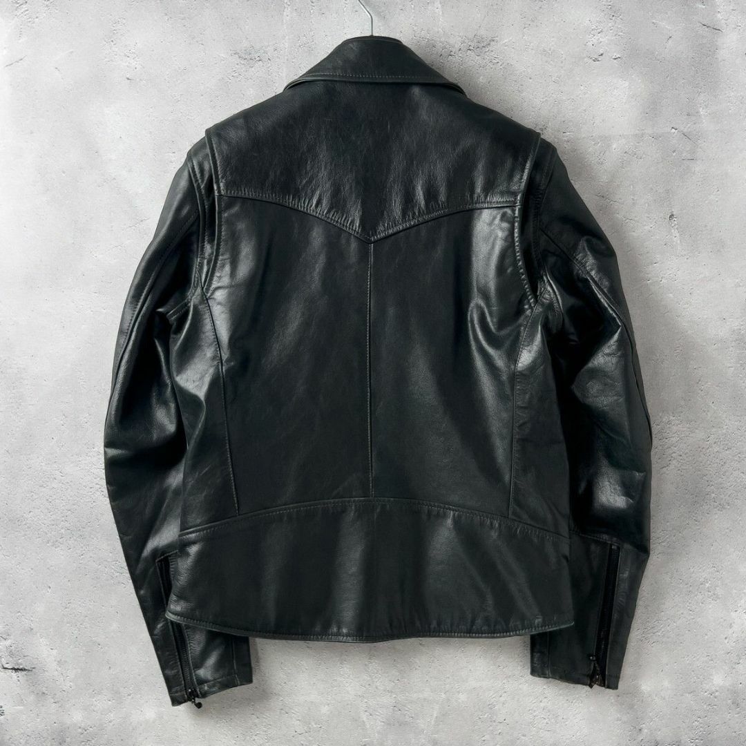 Levi's - リーバイス レザー ダブル ライダース ジャケット L 黒 Levi's - リーバイス レザー ダブル ライダース ジャケット L 黒