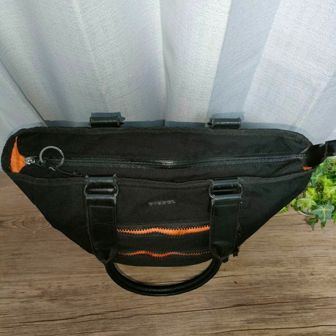 DIESEL - DIESEL 2WAYショルダーバッグ ブラック ナイロン DIESEL - DIESEL 2WAYショルダーバッグ ブラック ナイロン
