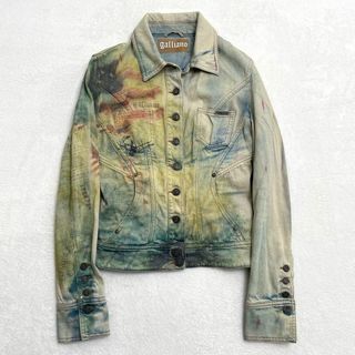 John Galliano - John Galliano ジョン ガリアーノ黒フレア John Galliano - John Galliano ジョン ガリアーノ黒フレア