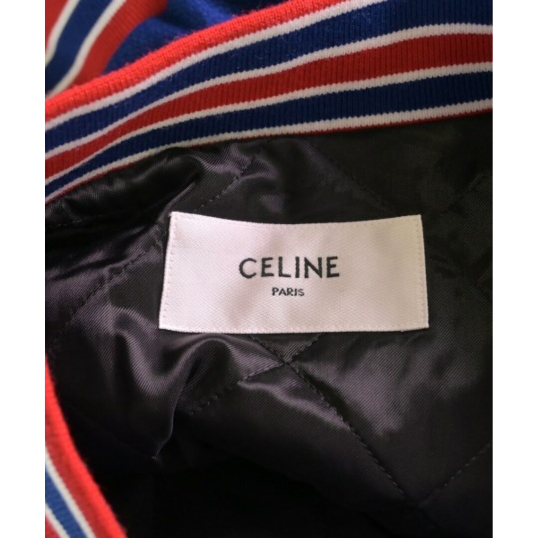 CELINE - CELINE セリーヌ スタジャン 38(S位) 青x白x赤 【古着 CELINE - CELINE セリーヌ スタジャン 38(S位) 青x白x赤 【古着