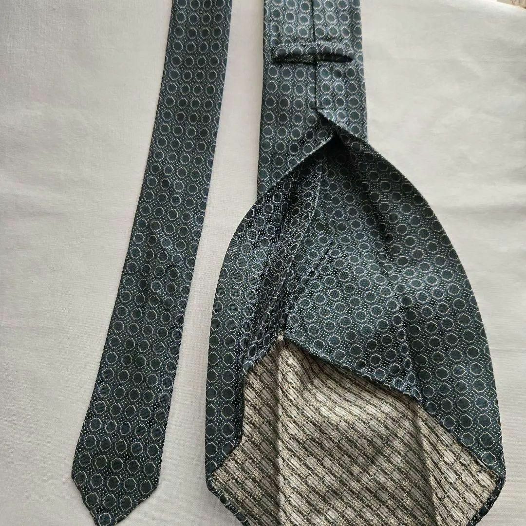最上級 美品 TIE YOUR TIE ネクタイ グリーン セッテビエゲ シルク 最上級 美品 TIE YOUR TIE ネクタイ グリーン セッテビエゲ シルク