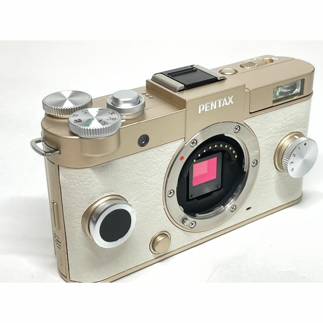僅か1386ショットペンタックス Q-S1 ボディ シャンパンゴールド 僅か1386ショットペンタックス Q-S1 ボディ シャンパンゴールド