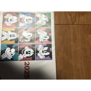 新品未開封　ディズニー　カレンダー2025(カレンダー)