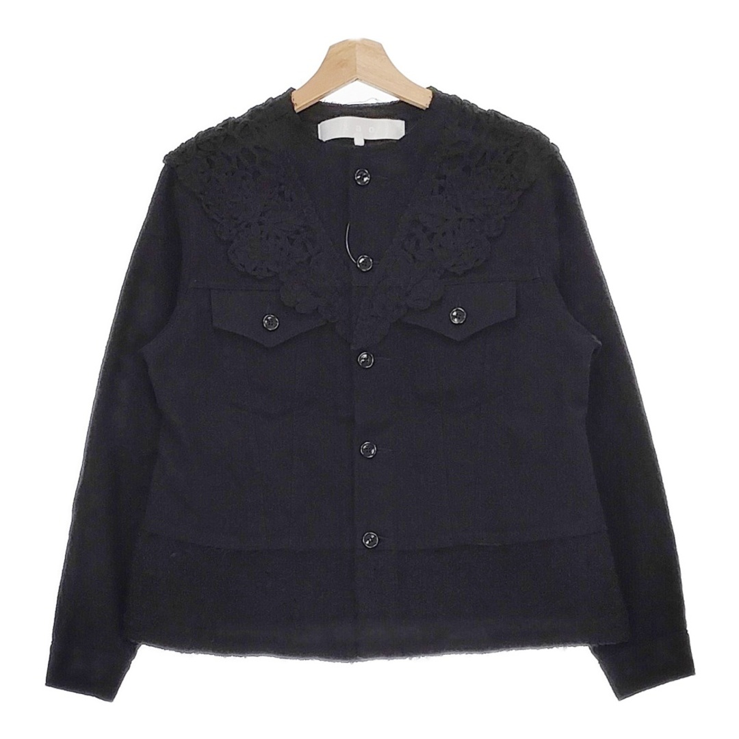 tao COMME des GARCONS コード刺繍装飾 ウールドッキングノー tao COMME des GARCONS コード刺繍装飾 ウールドッキングノー
