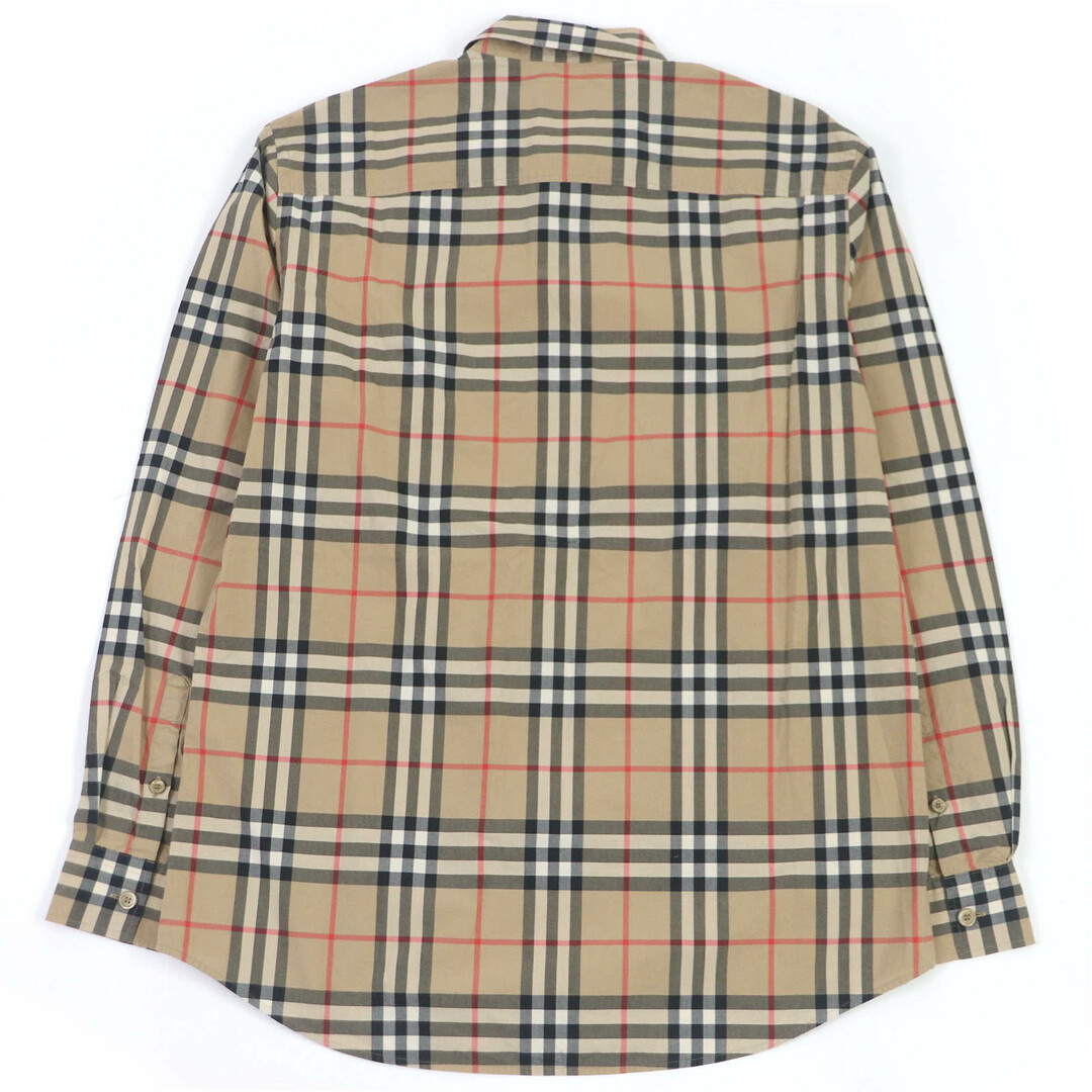 BURBERRY - 美品□BURBERRY バーバリー 8020863 コットン100% ノバチェック ロゴボタン ロングスリーブ 長袖シャツ ベージュ M 正規品 メンズの通販 by 衣類&ブランドリサイクル GREEN ラクマ店【土・日・祝日定休日】|バーバリーならラクマ BURBERRY - 美品□BURBERRY バーバリー 8020863 コットン100% ノバチェック ロゴボタン ロングスリーブ 長袖シャツ ベージュ M 正規品 メンズの通販 by 衣類&ブランドリサイクル GREEN ラクマ店【土・日・祝日定休日】|バーバリーならラクマ