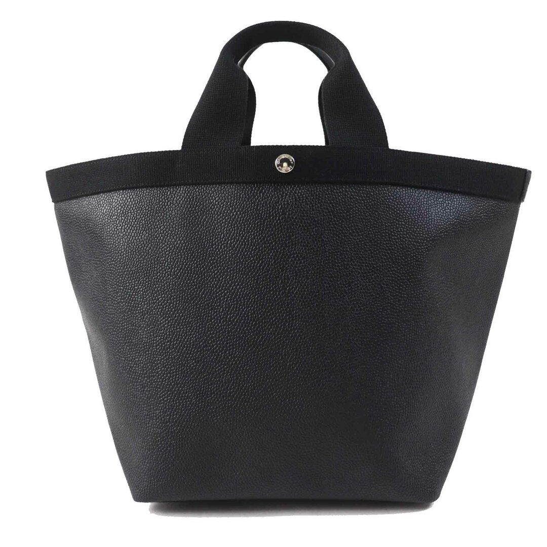 Herve Chapelier - 美品◎Herve Chapelier エルベ・シャプリエ 725GP シェイプリュクス GPライン 舟型トート コーテッドキャンバス コットン トートバッグ ブラック L フランス製 レディース