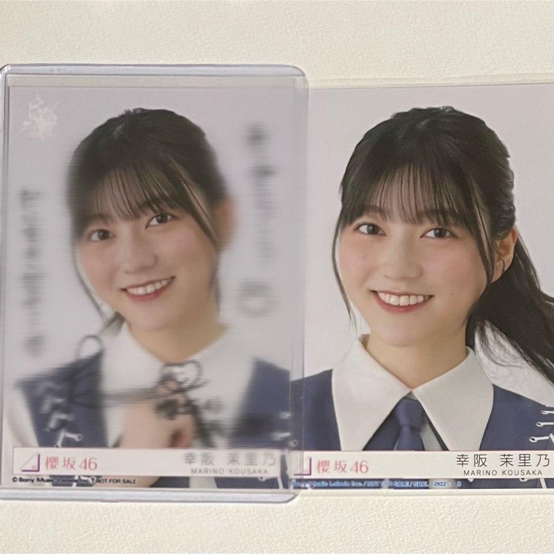 櫻坂46 幸阪茉里乃 生写真 直筆 櫻坂46 幸阪茉里乃 生写真 直筆