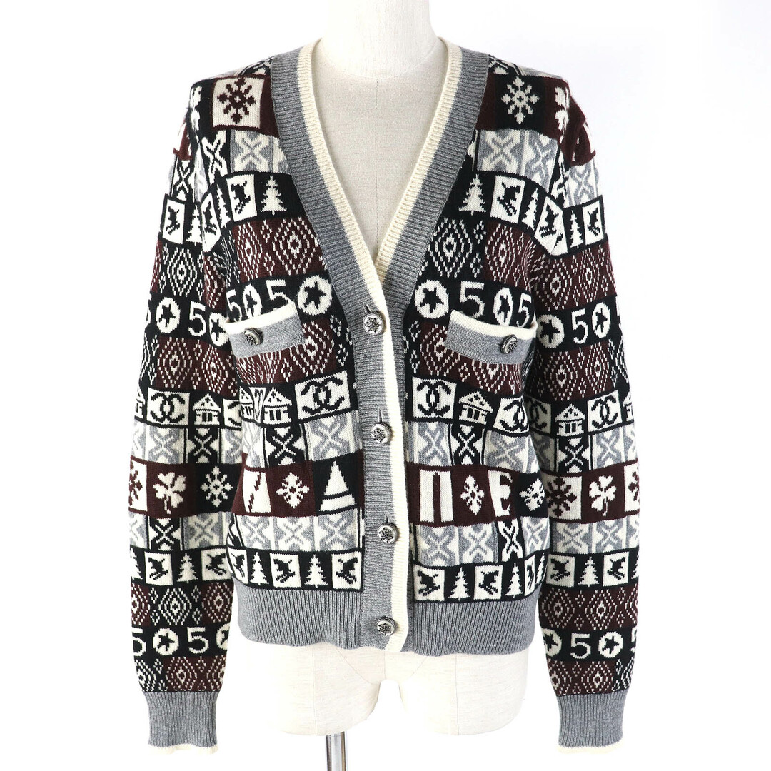CHANEL - 極美品△CHANEL シャネル P62167K47783 カシミヤ100 CHANEL - 極美品△CHANEL シャネル P62167K47783 カシミヤ100