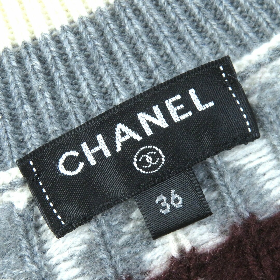 CHANEL - 極美品△CHANEL シャネル P62167K47783 カシミヤ100 CHANEL - 極美品△CHANEL シャネル P62167K47783 カシミヤ100