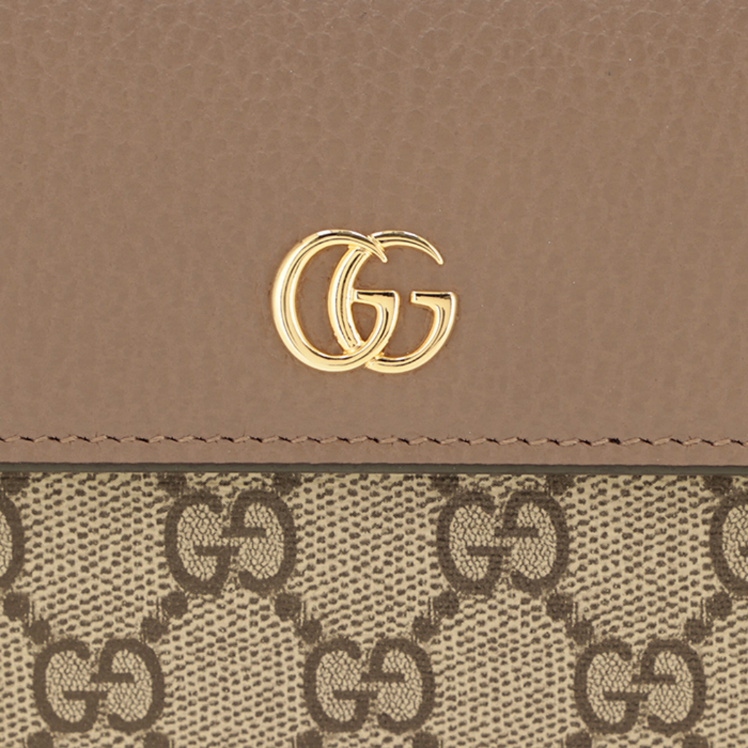 GUCCI - グッチ GUCCI 長財布 二つ折り ダブルG バイカラー GUCCI - グッチ GUCCI 長財布 二つ折り ダブルG バイカラー