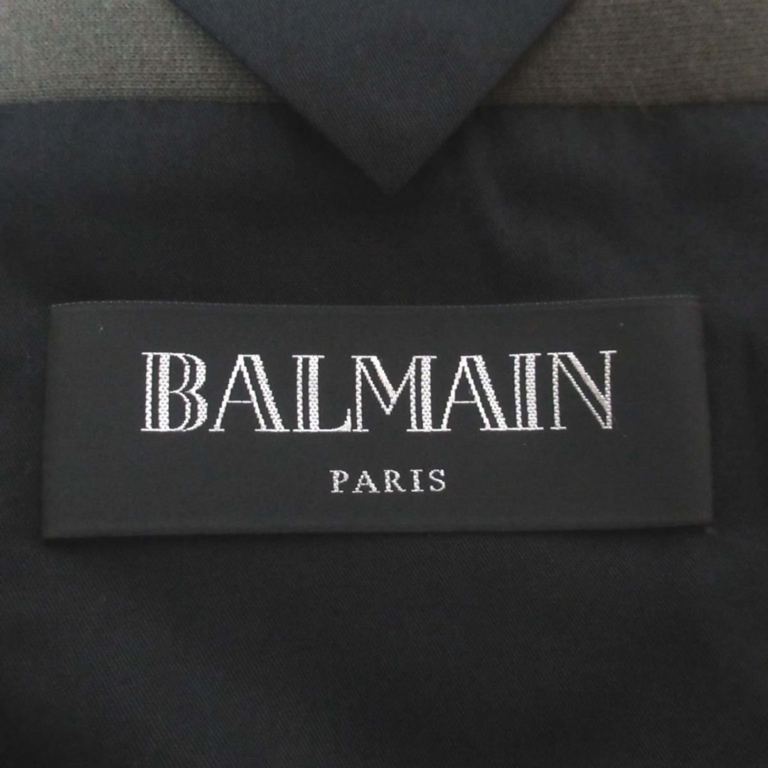 BALMAIN - 美品 14AW BALMAIN バルマン ムートンカラー BALMAIN - 美品 14AW BALMAIN バルマン ムートンカラー