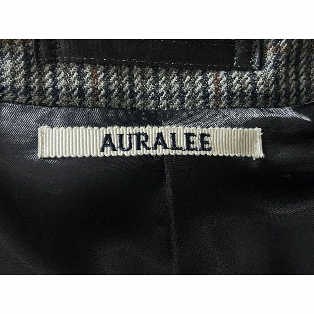 AURALEE - 未使用保管品 オーラリー 英国羊毛 千鳥格子 チェック AURALEE - 未使用保管品 オーラリー 英国羊毛 千鳥格子 チェック