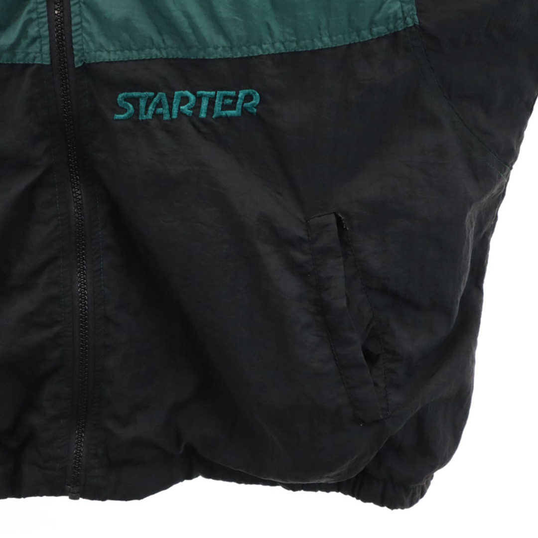 ヴィンテージ　NFL Starter 古着緑黒ジャケット L ヴィンテージ NFL Starter 古着緑黒ジャケット L