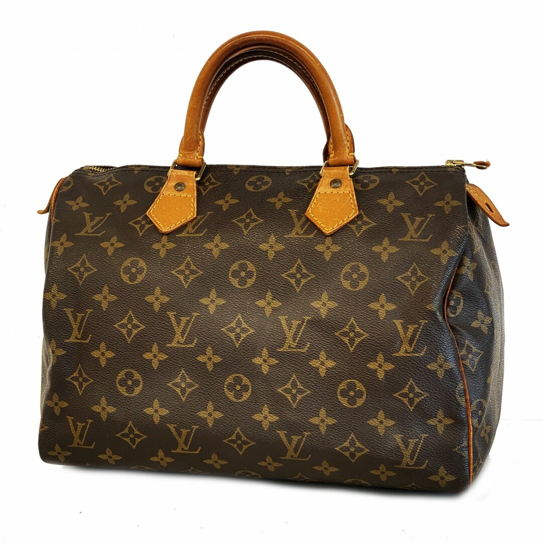 LOUIS VUITTON - 【4ud4752】ルイヴィトン ハンドバッグ モノグラム スピーディ30 M41108 ブラウン【中古】レディース
