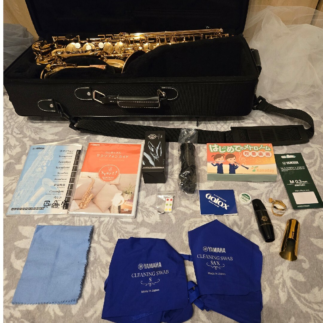 YAMAHA YAS-62 8月購入美品検品済セルマーマウスピースセット YAMAHA YAS-62 8月購入美品検品済セルマーマウスピースセット