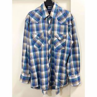 Wrangler ウエスタンシャツ チェック