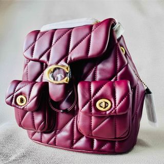 COACH - ◇プレゼント『新品未使用』コーチ.レッド.タビー.ミニ COACH - ◇プレゼント『新品未使用』コーチ.レッド.タビー.ミニ
