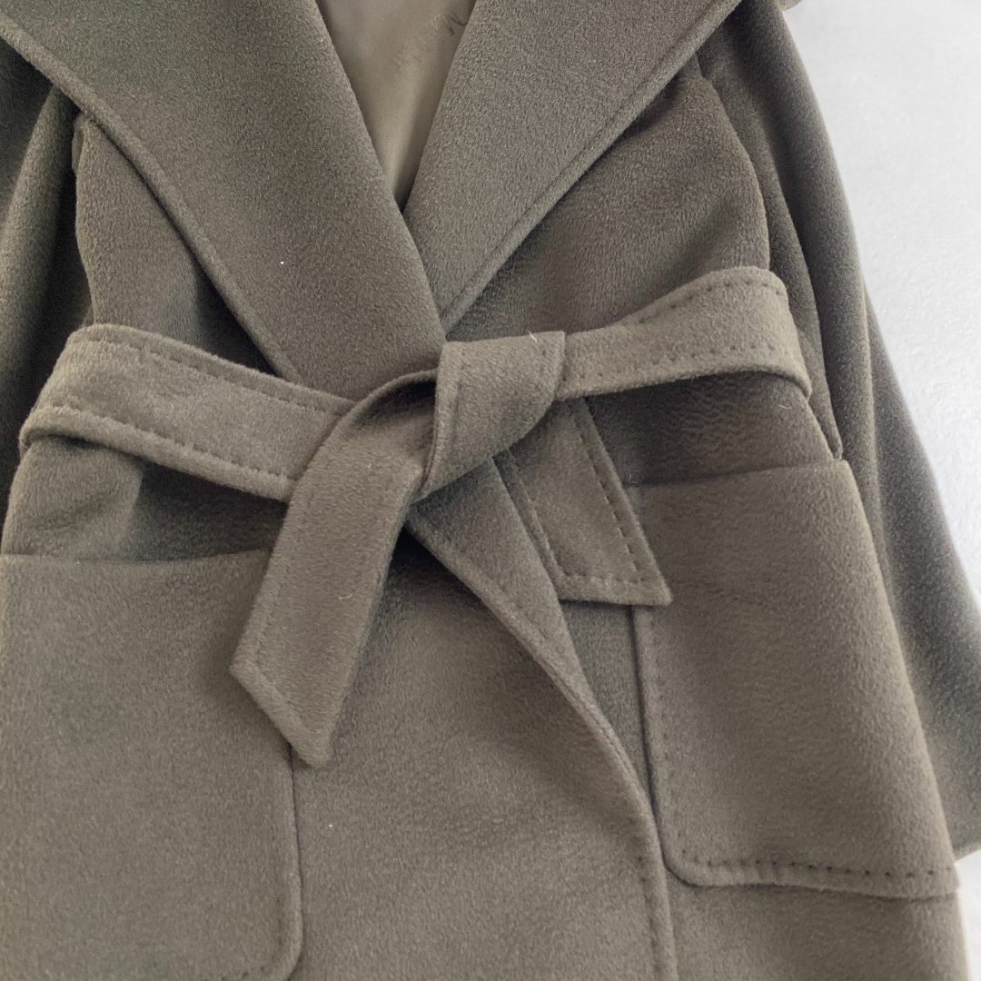 ほぼ未使用✨ マックスマーラ リアルト ロングコート CAMEL  現行白タグ Max Mara - マックスマーラ コート 白タグ ピュアキャメル