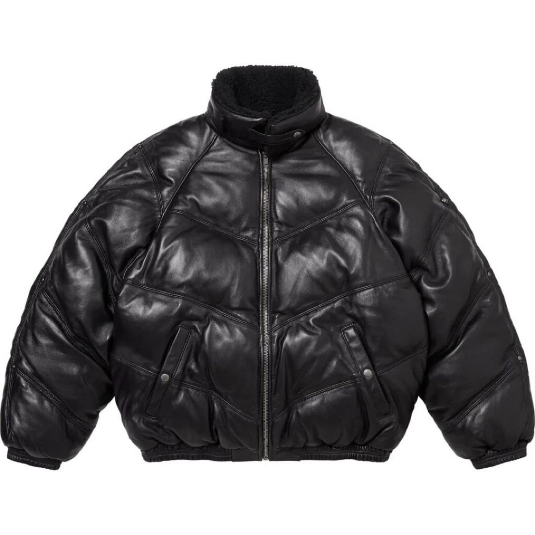 Supreme - Supreme Schott Leather Down Pufferの通販 by Supreme - Supreme Schott Leather Down Pufferの通販 by