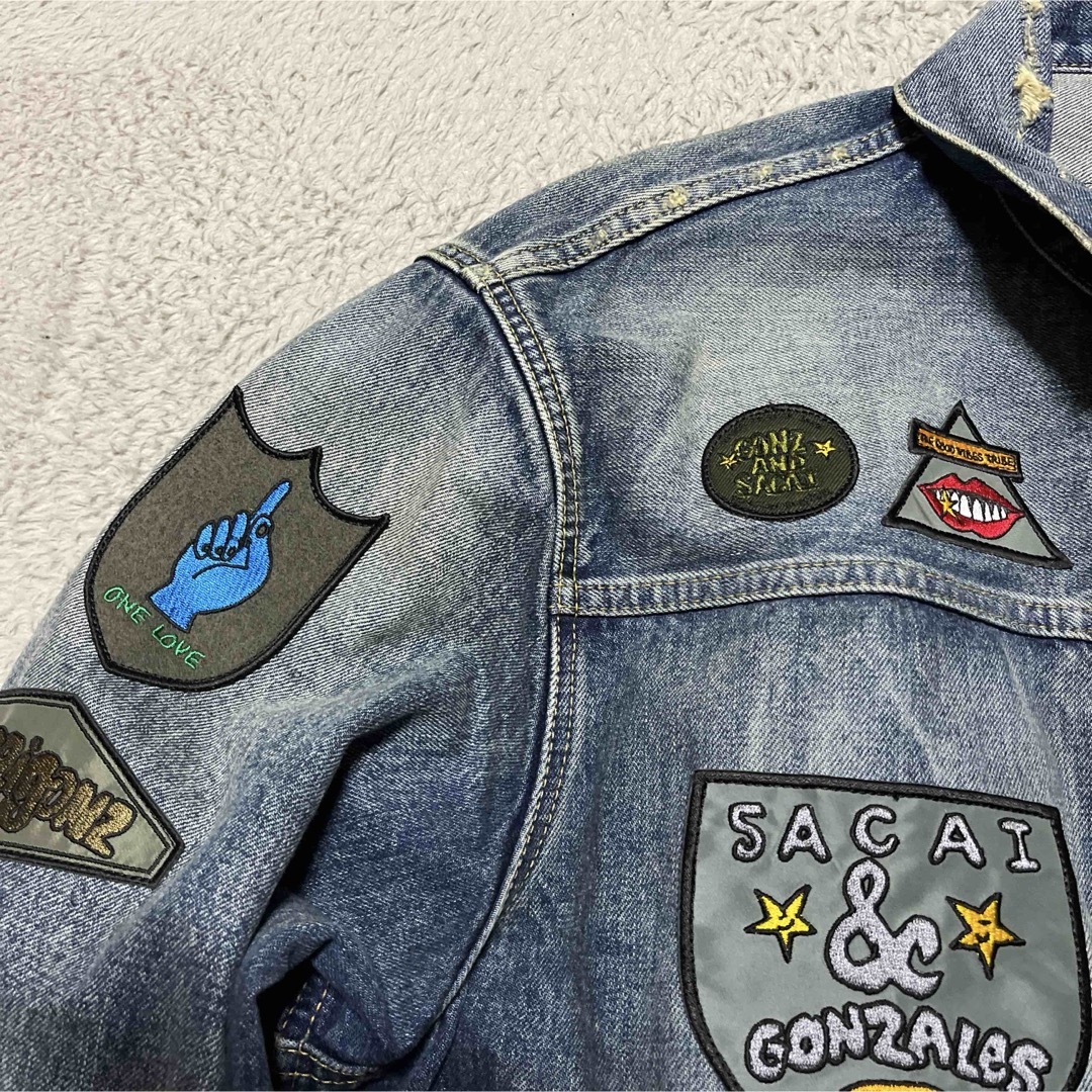 sacai Gonz BEYONDEXX Denim Jacket ジャケット Gジャン/デニム sacai Gonz BEYONDEXX Denim Jacket ジャケット Gジャン/デニム
