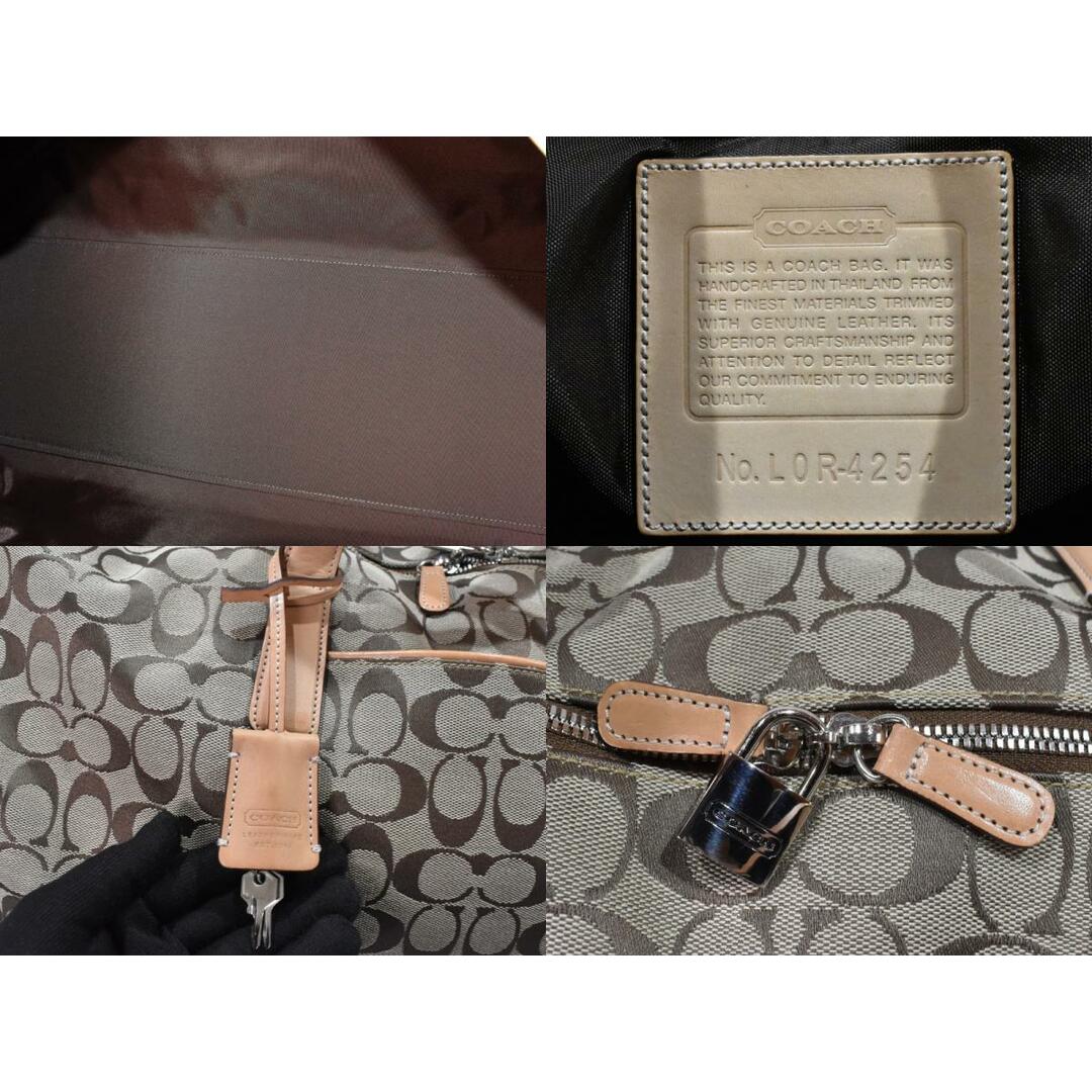 COACH - COACH コーチ ボストンバッグ 4254 シグネチャー COACH - COACH コーチ ボストンバッグ 4254 シグネチャー