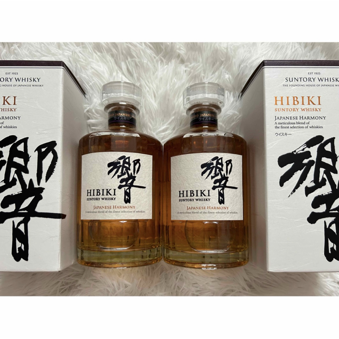 響Japanese Harmony ウイスキー 2本セット サントリーウイスキー2本セット(響JAPANESE HARMONY シングル