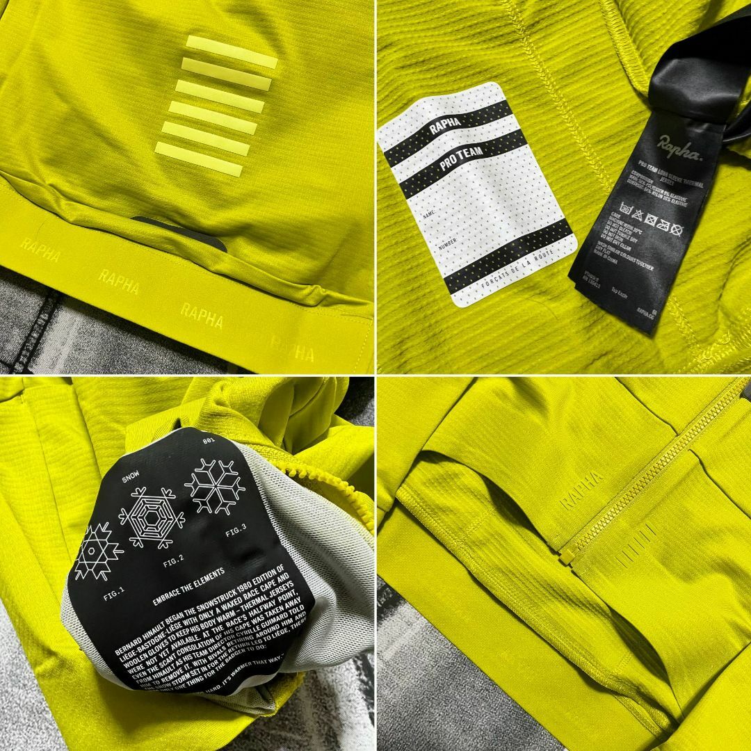 新品 Rapha プロチーム ロングスリーブ サーマル ジャージ Sサイズ 新品 Rapha プロチーム ロングスリーブ サーマル ジャージ Sサイズ