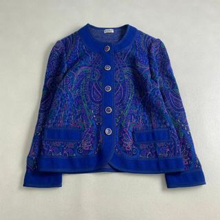 美品 HERNO ヴィンテージヘルノ カーディガン 金ボタン