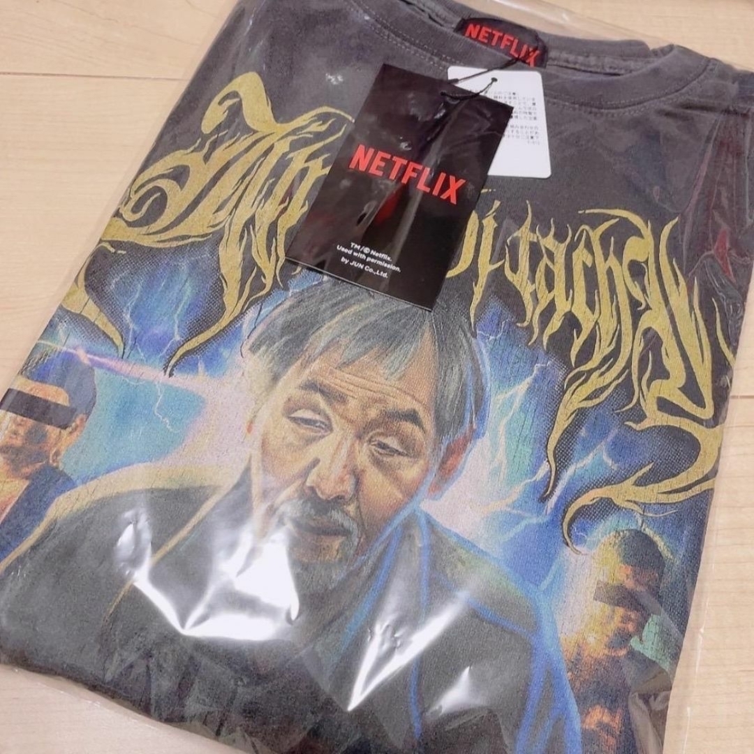 地面師たち Tシャツ ARUMANA なりすまし役:佐々木さん NETFLIX 地面師たち Tシャツ ARUMANA なりすまし役:佐々木さん NETFLIX