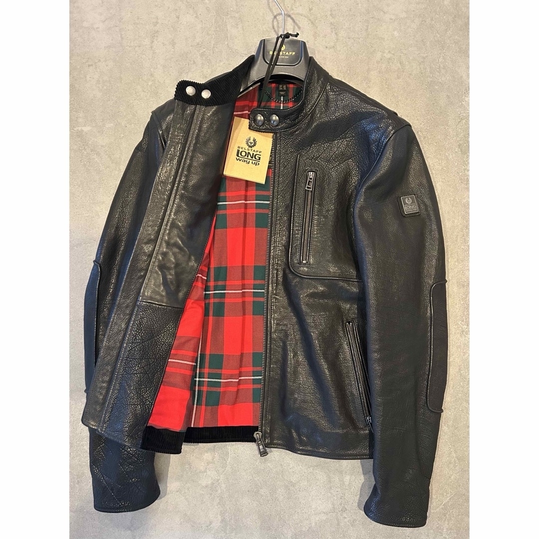 新品未使用品】BELSTAFF/ベルスタッフ レザーブルゾン 新品未使用品】BELSTAFF/ベルスタッフ レザーブルゾン
