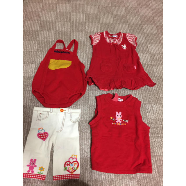 ミキハウス、ロンパース、パンツ、ワンピース、トレーナー☆サイズ