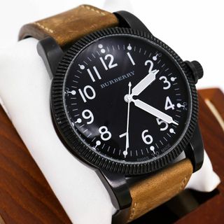 BURBERRY - 稼働 BURBERRY 腕時計 BU7806 ラウンド ブラック BURBERRY - 稼働 BURBERRY 腕時計 BU7806 ラウンド ブラック