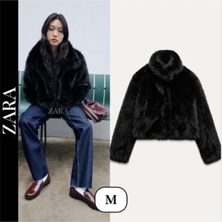 ZARA(毛皮/ファーコート ・ ブラック/黒色系)のフリマアイテム一覧 ZARA(毛皮/ファーコート ・ ブラック/黒色系)のフリマアイテム一覧