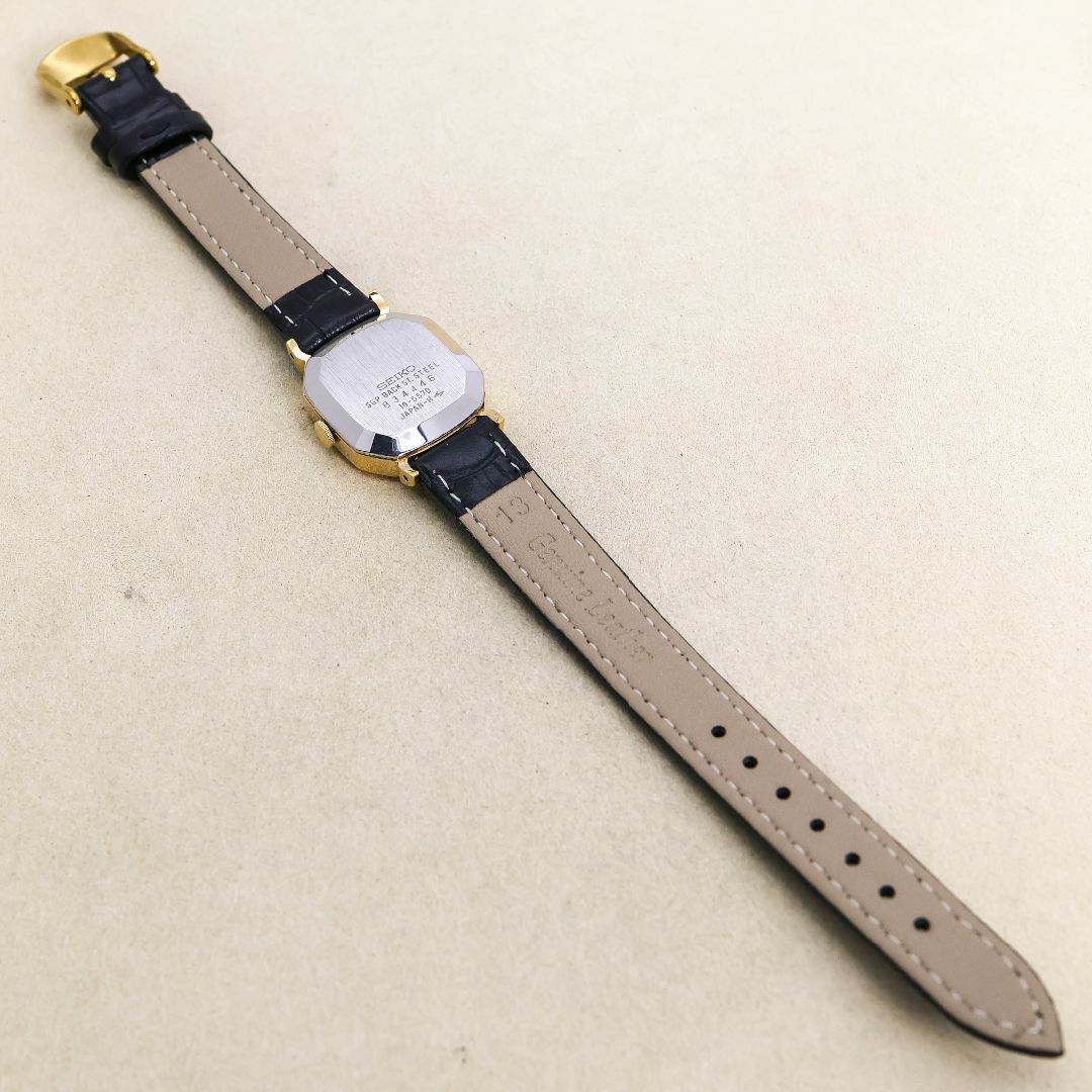 SEIKO - 稼働 SEIKO 腕時計 SGP 水晶マーク 新品レザーベルト SEIKO - 稼働 SEIKO 腕時計 SGP 水晶マーク 新品レザーベルト