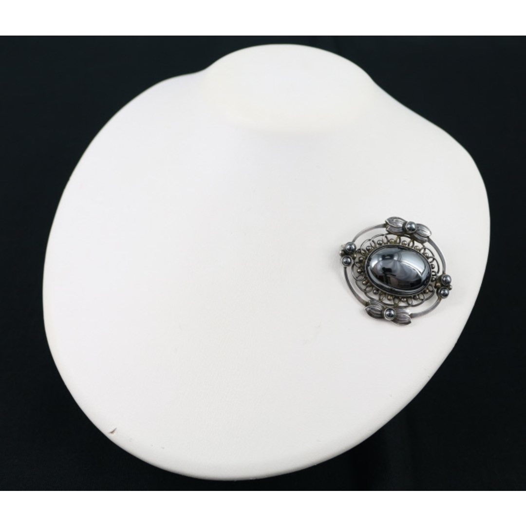Georg Jensen - ジョージジェンセン ブローチ ヘマタイト 91 Georg Jensen - ジョージジェンセン ブローチ ヘマタイト 91