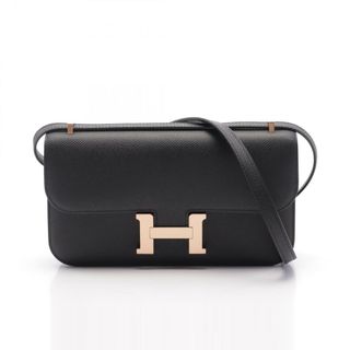 エルメス(HERMES)のエルメス HERMES コンスタンスエラン ショルダーバッグ バッグ レザー ヴォーエプソン ヴォーエプソン レディース ブラック系 【中古】(ショルダーバッグ)