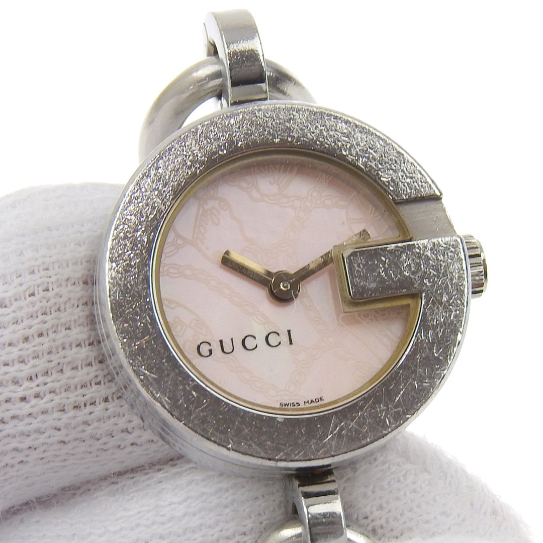 GUCCI - 【本物保証】 グッチ GUCCI Gチャーム ブレスウォッチ GUCCI - 【本物保証】 グッチ GUCCI Gチャーム ブレスウォッチ